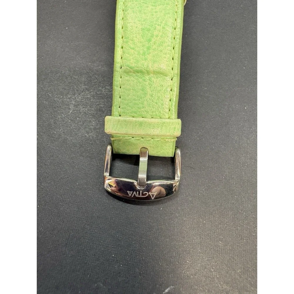 Activa Swiss Women  Watch Green & Silver Tone